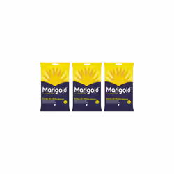 Marigold Kitchen Gloves Extra Life For A Brighter Clean - Pack of 3