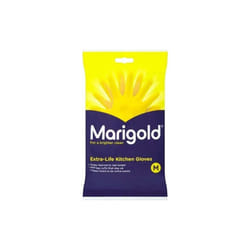 Marigold Kitchen Gloves Extra Life For A Brighter Clean Medium Size