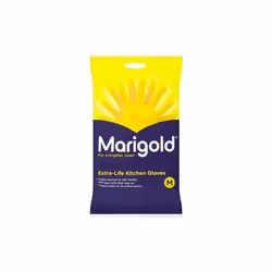 Marigold Kitchen Gloves Extra Life For A Brighter Clean Medium Size