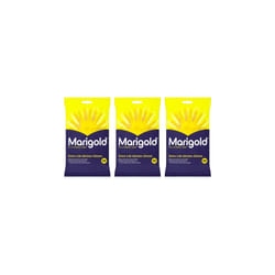 Marigold Kitchen Gloves Extra Life For A Brighter Clean Medium Size - Pack of 3