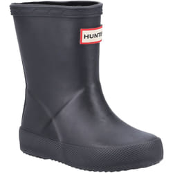 ) Hunter Kids First Boot Rubber Black Wellington Boots - Black, 5 (Adults'