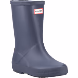 ) Hunter Kids First Boot Rubber Navy Wellington Boots - Blue, 8 (Adults'