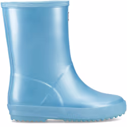 ) Hunter First Nebula Rubber Pool Blue Wellington Boots - Blue, 13 (Adults'