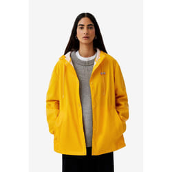 Hunter Izzy Hooded Unisex Adults Gold Jacket - Gold, S