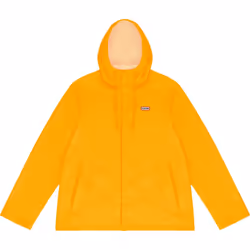 Hunter Izzy Hooded Unisex Adults Gold Jacket - Gold, M