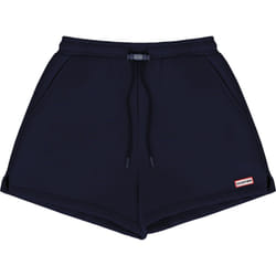 Hunter Lunan Cotton Women's Blue Mid-Length Shorts - Blue, S