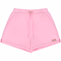 Hunter Lunan Cotton Women's Pink Mid-Length Shorts - Pink, S