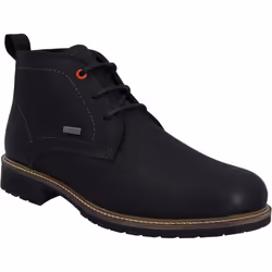 ) Hunter Jura Leather Men's Black Boots - Black, 7 (Adults'