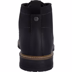 ) Hunter Jura Leather Men's Black Boots - Black, 7 (Adults'