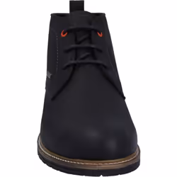 ) Hunter Jura Leather Men's Black Boots - Black, 7 (Adults'