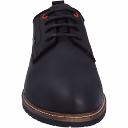 ) Hunter Jura Leather Men's Black Lace-Up Shoes - Black, 7 (Adults'