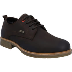 ) Hunter Jura Leather Men's Brown Lace-Up Shoes - Brown, 7 (Adults'