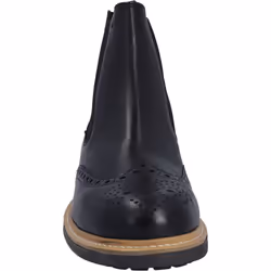) Hunter Cawdor Leather Men's Black Boots - Black, 7 (Adults'