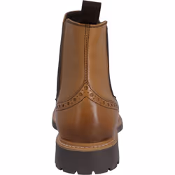 ) Hunter Cawdor Leather Men's Tan Boots - Brown, 7 (Adults'