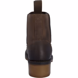 ) Hunter Iona Leather Women's Brown Boots - Brown, 4 (Adults'