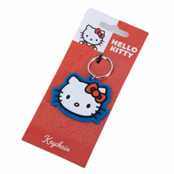 Hello Kitty Face PVC Keyring Official Licensed Product