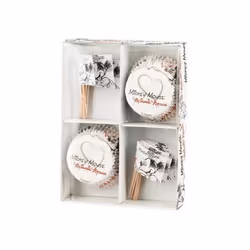 Disney Mickey Mouse Muffin Cases With Picks (Pack of 30)