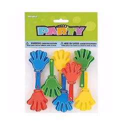 Unique Party Hand Party Favours (Pack of 8)