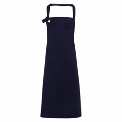 Premier Unisex Adult Calibre Bibbed Apron - One Size, Navy