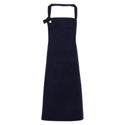 Premier Unisex Adult Calibre Bibbed Apron - One Size, Navy