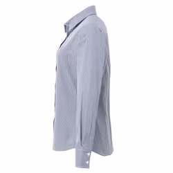 Premier Womens/Ladies Gingham Long-Sleeved Shirt - 18 UK, Navy/White