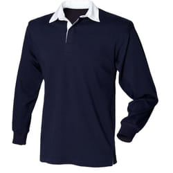 Front Row Childrens/Kids Classic Rugby Shirt - 5-6 Years, Navy