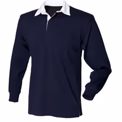 Front Row Childrens/Kids Classic Rugby Shirt - 7-8 Years, Navy