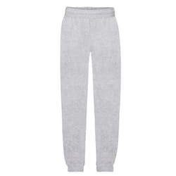 Fruit of the Loom Childrens/Kids Heather Elasticated Hem Jogging Bottoms - 12-13 Years, Heather Grey