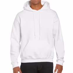 Gildan Mens DryBlend Hoodie - XXL, White
