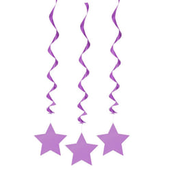 Unique Party Star Graduation Hanging Decoration (Pack of 3)