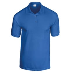 Gildan Childrens/Kids Plain Jersey Polo Shirt - 12-13 Years, Royal Blue