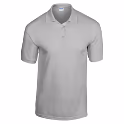 Gildan Childrens/Kids Plain Jersey Polo Shirt - 12-13 Years, Sports Grey