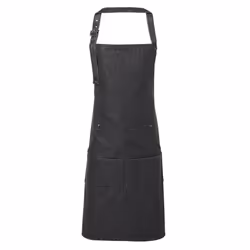 Premier Unisex Adult Twill Full Apron - One Size, Black Denim
