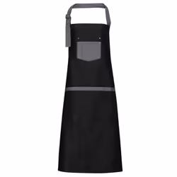 Premier Unisex Adult Domain Full Apron - One Size, Black Denim