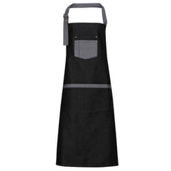 Premier Unisex Adult Domain Full Apron - One Size, Black Denim