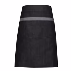 Premier Unisex Adult Domain Waist Apron - One Size, Black Denim