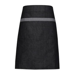Premier Unisex Adult Domain Waist Apron - One Size, Black Denim