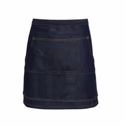 Premier Unisex Adult Waist Apron - One Size, Indigo Denim