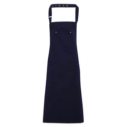 Premier Unisex Adult Twill Chino Full Apron - One Size, Navy