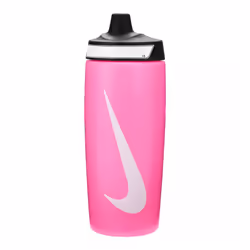 Nike Refuel Gripped Water Bottle - One Size, Pink Glow/Black/White