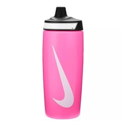 Nike Refuel Gripped Water Bottle - One Size, Pink Glow/Black/White