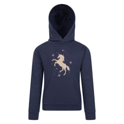 Mountain Warehouse Childrens/Kids Unicorn Organic Hoodie - 2-3 Years, Navy