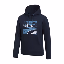 Mountain Warehouse Mens Explore The Outdoors Hoodie - XS, Navy