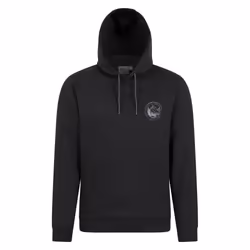 Mountain Warehouse Mens Mountain Overhead Hoodie - S, Black