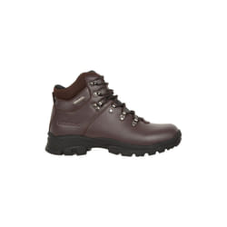 Mountain Warehouse Womens/Ladies Latitude II Extreme Leather Waterproof Walking Boots - 8 UK, Dark Brown