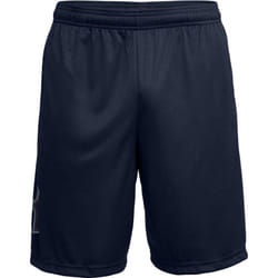 Under Armour Mens Tech Shorts - M, Academy Blue/Steel