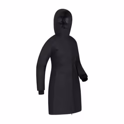 Mountain Warehouse Womens/Ladies Polar Down Long Length Hybrid Jacket - 14 UK, Black