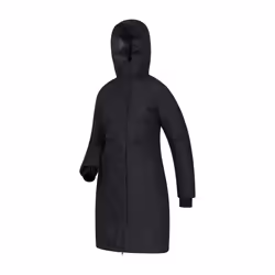 Mountain Warehouse Womens/Ladies Polar Down Long Length Hybrid Jacket - 14 UK, Black
