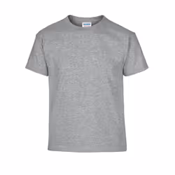 Gildan Childrens/Kids Cotton Heavy Short-Sleeved T-Shirt - 5-6 Years, Sports Grey