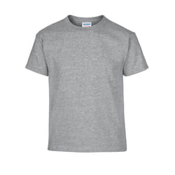 Gildan Childrens/Kids Cotton Heavy Short-Sleeved T-Shirt - 5-6 Years, Sports Grey